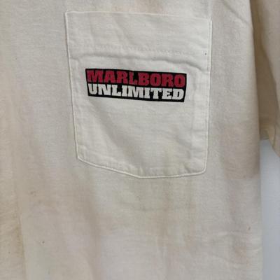 LOT 100: Vintage Marlboro & Camel Motorsports Promotional T-Shirts