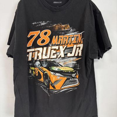 LOT 104: Vintage NASCAR T-Shirts in Various Sizes