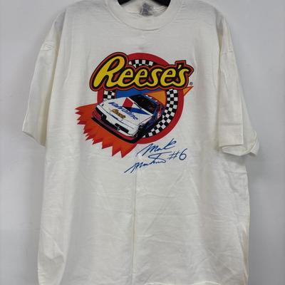 LOT 104: Vintage NASCAR T-Shirts in Various Sizes