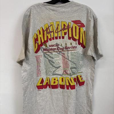 LOT 104: Vintage NASCAR T-Shirts in Various Sizes