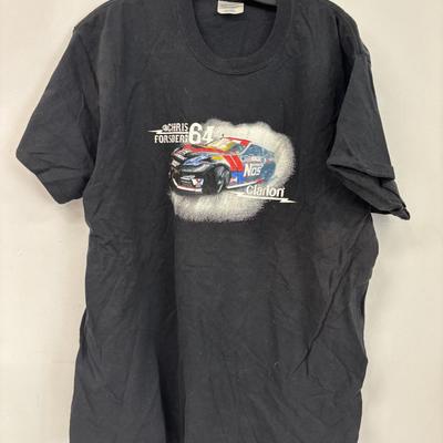 LOT 104: Vintage NASCAR T-Shirts in Various Sizes