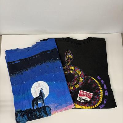 LOT 105: Vintage Marlboro Promotional T-Shirts