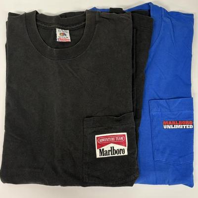 LOT 105: Vintage Marlboro Promotional T-Shirts