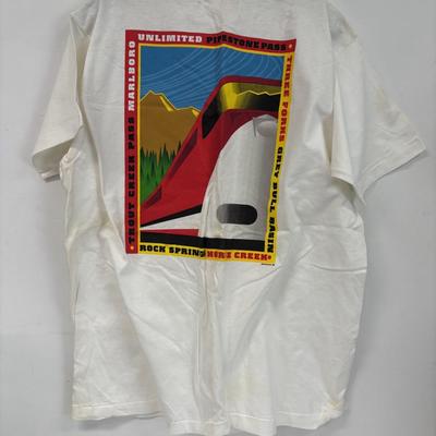 LOT 106: Vintage Salem & Marlboro Promotional T-Shirts