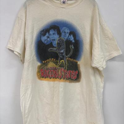 LOT 107: Vintage Rolling Stones Bridge to Babylon 1997 Tour T-Shirt (XL)