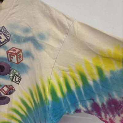 LOT 108: Vintage Grateful Dead Spring Tour 1991 Tie-Dye T-Shirt