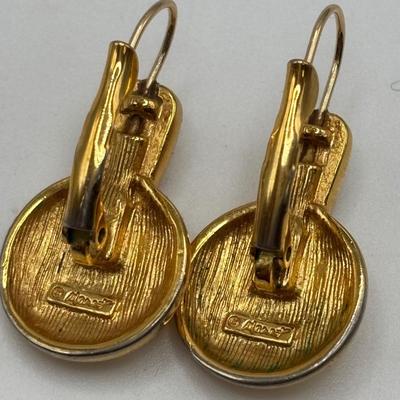 LOT 110: Vintage Gold Tone Monet Fashion Jewelry Collection