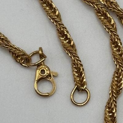 LOT 110: Vintage Gold Tone Monet Fashion Jewelry Collection