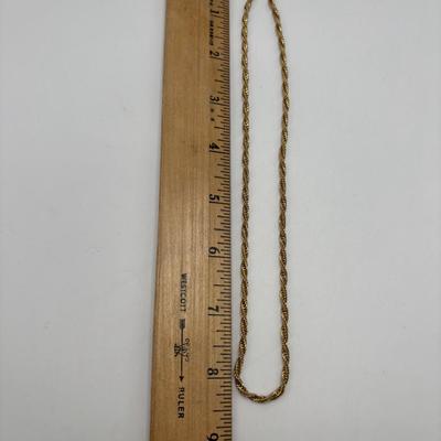 LOT 110: Vintage Gold Tone Monet Fashion Jewelry Collection