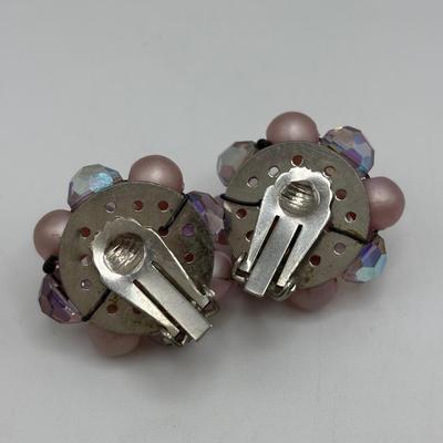 LOT. 112: Gorgeous Antique Black & Gold Beaded Evening Purse, Triple Strand Faux Pearl & Crystal Necklaces & More