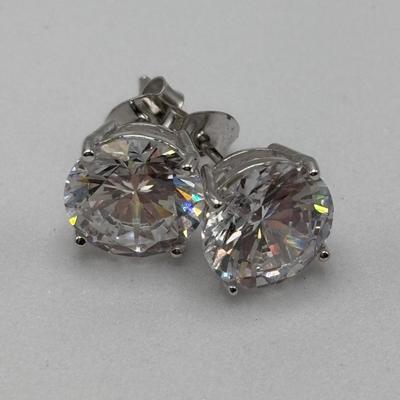 LOT 115: Sterling Silver Earrings & More