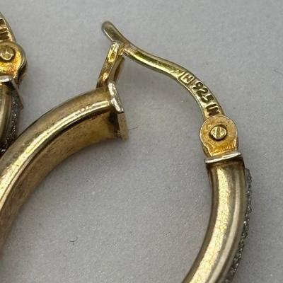 LOT 115: Sterling Silver Earrings & More