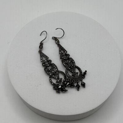 LOT 115: Sterling Silver Earrings & More