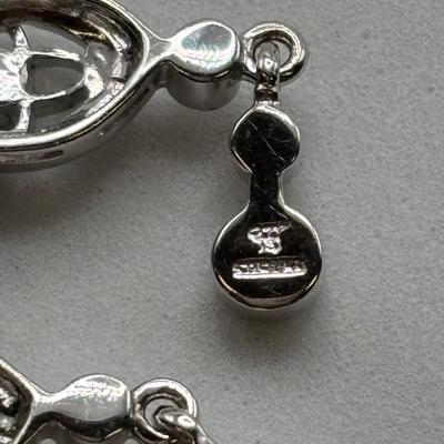 LOT 115: Sterling Silver Earrings & More