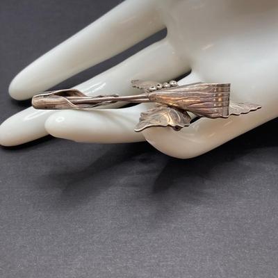 LOT 140: Unique Find - Jack and the Pulpit Sterling Silver Brooch Pin