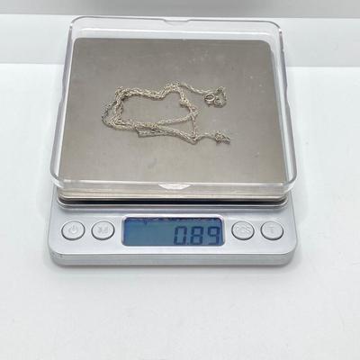 LOT 142: Sterling Silver Heart Shaped Monogrammed "Butterball" Pendant Urn Necklace and Silver Tone Pegusus Pendant with...