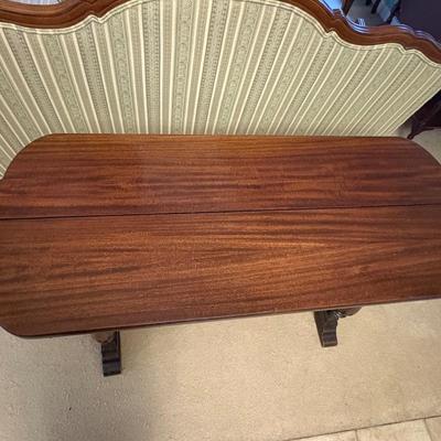 Wooden Drop Leaf Console Table (LR-SF)