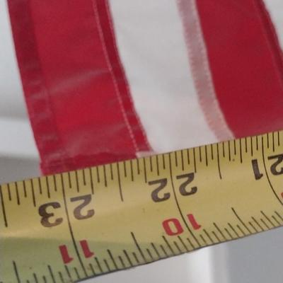 American Flag with Wooden Pole