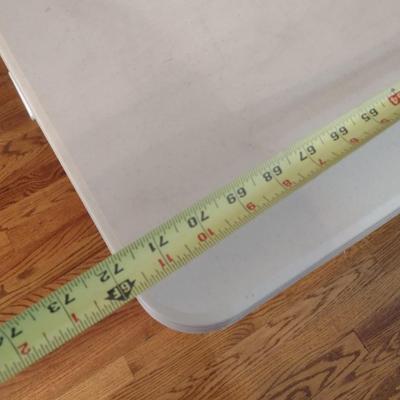 Composite Commercial Lifetime 6' Folding Leg Table