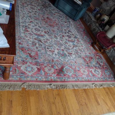 Ivory Medallion Serapi Karastan Area Rug 8'.8" x 12'