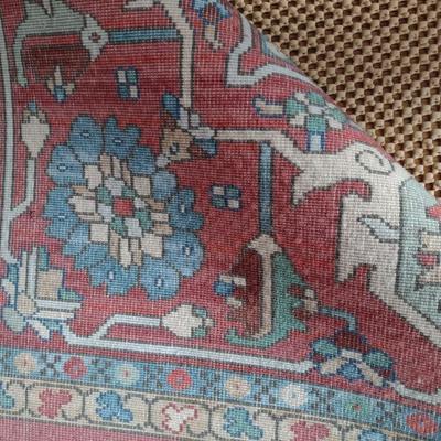 Ivory Medallion Serapi Karastan Area Rug 8'.8" x 12'