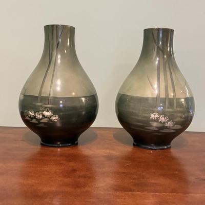 Set of Lenox American Belleek Vases (LR-SF)