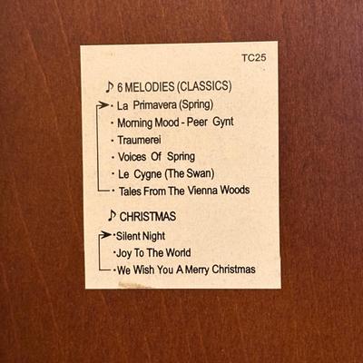 Westminster Chime Rhythm Table Clock (LR-SF)