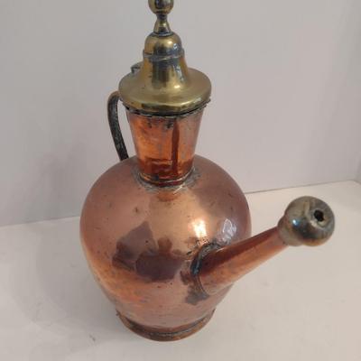 Vintage Turkish Copper Ewer
