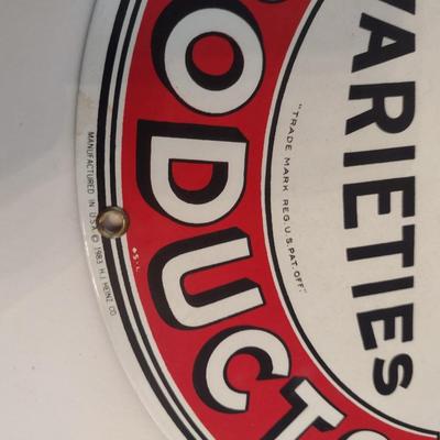 Heinz 57 Pure Food Products Reproduction Ande Rooney Porcelain Advertising Sign