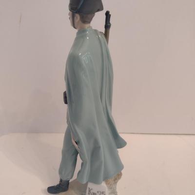 Lladro Spanish Policeman Porcelain Statuette #4889 No Box