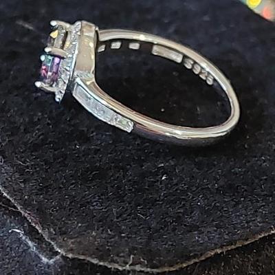 Treated Topaz Ring