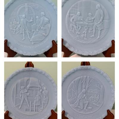 Fenton Bicentennial Commemorative Plates (EC-SF)