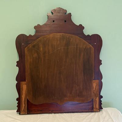 Chippendale-Style Mahogany Mirror (EC-SF)