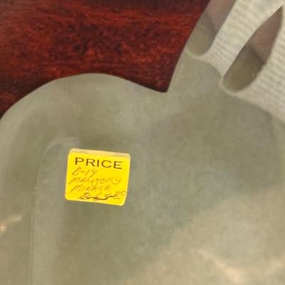 Chippendale-Style Mahogany Mirror (EC-SF)