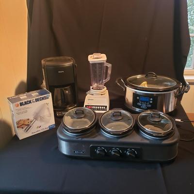 Kitchen Appliances-Bella/Three Crock Pots, Krups, and More (K-KD)