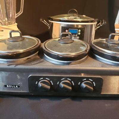 Kitchen Appliances-Bella/Three Crock Pots, Krups, and More (K-KD)