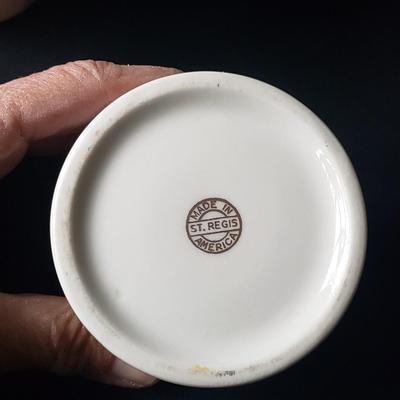 R&B Candlesticks, St. Regis Pot and Ruby Stained Apothecary Jar (D-KD)