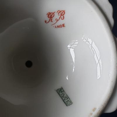 R&B Candlesticks, St. Regis Pot and Ruby Stained Apothecary Jar (D-KD)