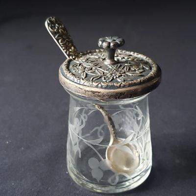 Sterling Candy Dish, Bowl and Jam Jar (KN-KD)