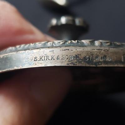Sterling Candy Dish, Bowl and Jam Jar (KN-KD)