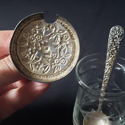 Sterling Candy Dish, Bowl and Jam Jar (KN-KD)
