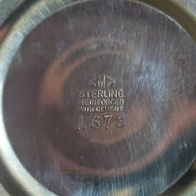 Sterling Candy Dish, Bowl and Jam Jar (KN-KD)