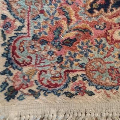 Ivory Kirman Karastan Area Rug 8'-8" x 12'
