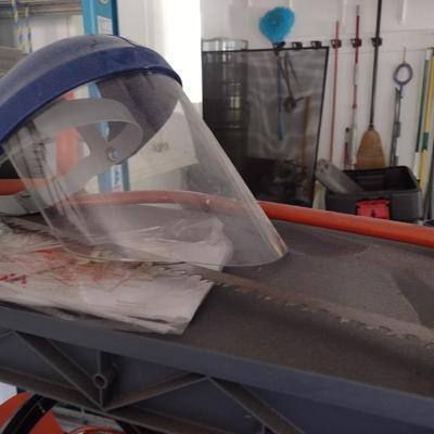 Reminton 16" Electric Chainsaw with Face Shield and Limb Saw