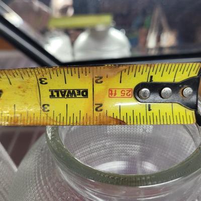 Sale Photo Thumbnail #56: Heavy etched glass