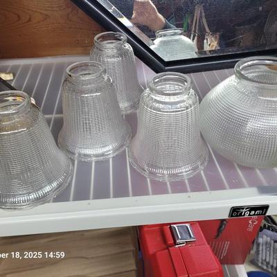 Sale Photo Thumbnail #53: Heavy etched glass