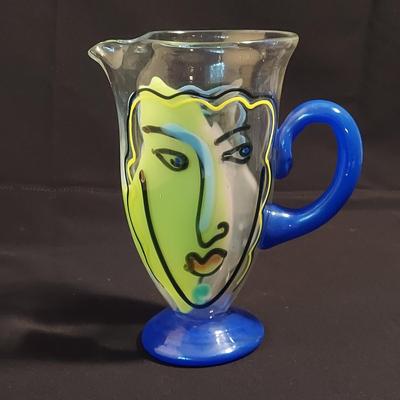 Bernstein Glass Decorative Pitcher (LR-BBL)