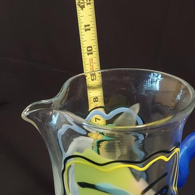 Bernstein Glass Decorative Pitcher (LR-BBL)