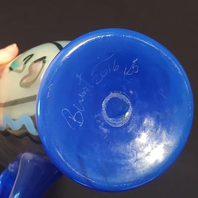 Bernstein Glass Decorative Pitcher (LR-BBL)