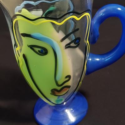 Bernstein Glass Decorative Pitcher (LR-BBL)